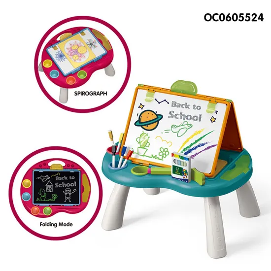 Children Kids Educational Table Drawing Magic Board Artist Painting Educational Play Toys