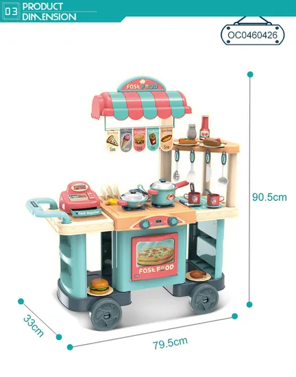 New Pretend Set Kitchen Product Cooking Toy Set
