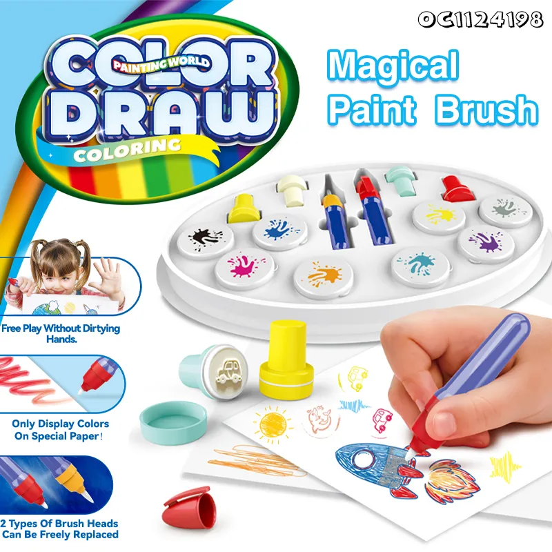 Wholesale Crafts DIY Creative Montessori Educational Custom Art Painting Drawing Popular DIY Tool Toys for Kids