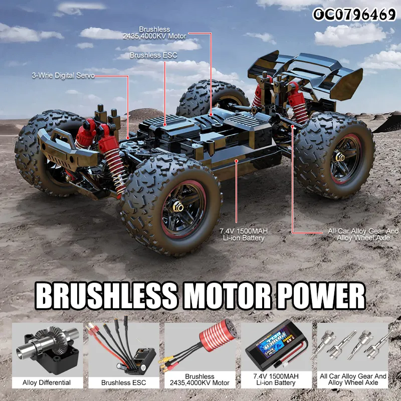 Wholesale Remote Control Car Charging Wireless High Speed Drift Model Radio Control Car Toys RC Car 1: 18 Scale