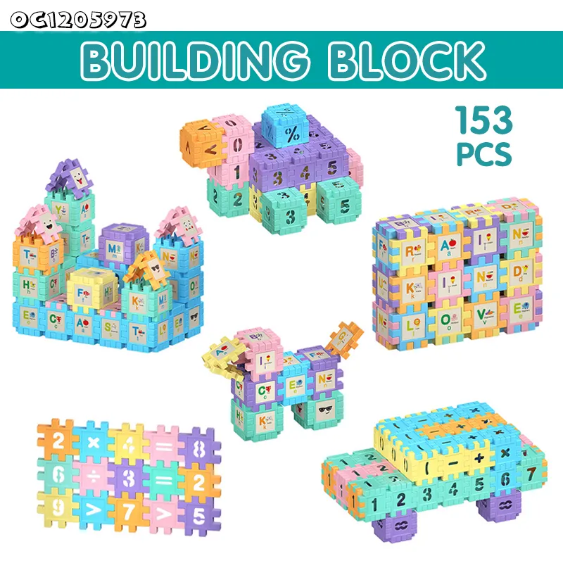 Wholesale Educational Montessori Learning Building House Model Blocks Toys Kid