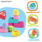Wholesale Children's Building Silicone Soft Rubber Play Blocks Educational Fun Games Toy Set