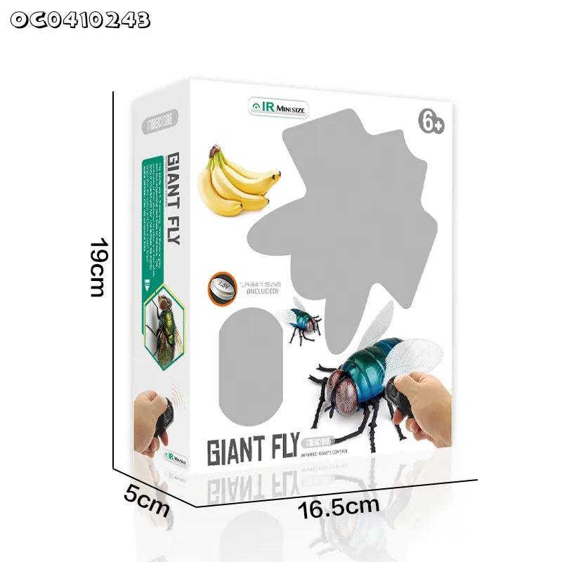 Wholesale 360 Degrees Mini RC Flying Remote Control Insect Model Animal Toy with LED Lighting