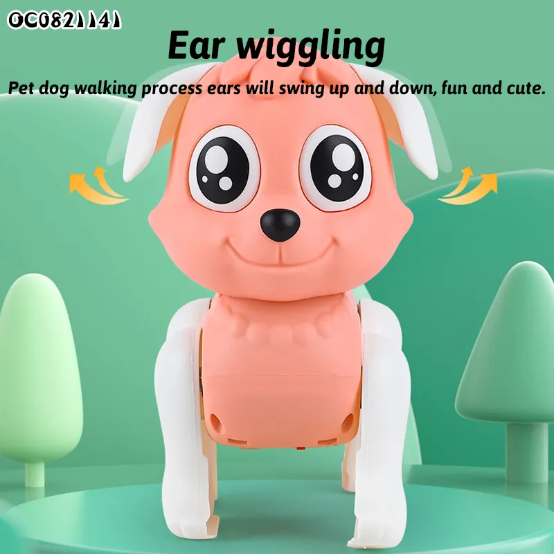 Light Music Wholesale Battery Operated Plastic Animal Light Music Electric Toy