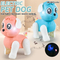 Light Music Wholesale Battery Operated Plastic Animal Light Music Electric Toy