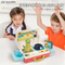 Plastic Pet Feeding Toy Animal Model Colorful Dinosaur for Fun Pretend Play Kids Games Toy