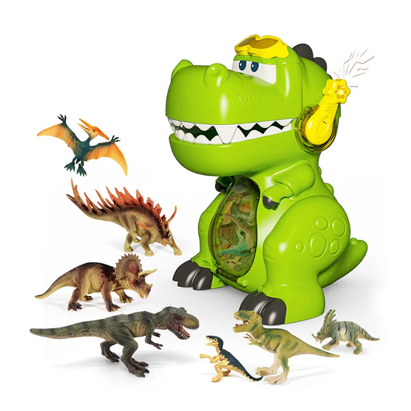 Wholesale Dinosaur Packaged Box Collectable Simulation Realistic PVC Animal Dinosaur Toys for 5 Year Old Boy Made in China