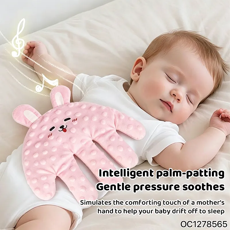 Wholesale 3D Stuffed Plush Cartoon Animal Soft Plush Sleeping Sensory Music Toys