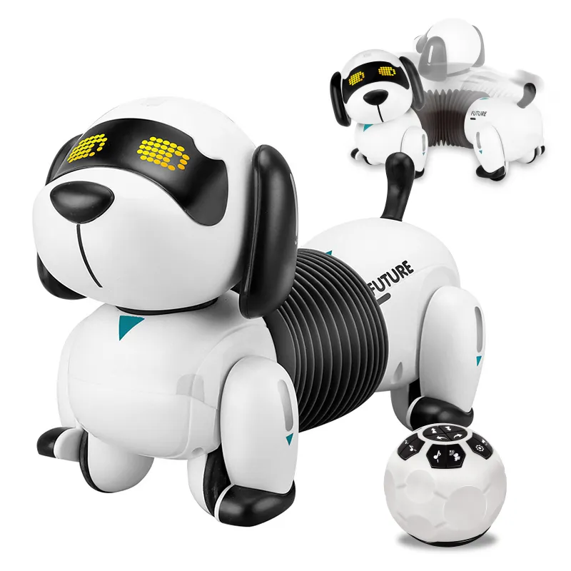 Wholesale Montessori Educational Remote Control Electronic Dancing Robot Dog Toys