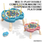 Wholesale Montessori Fishing 45PCS Plastic Moving Fish Game Table Toy for Kids with Music