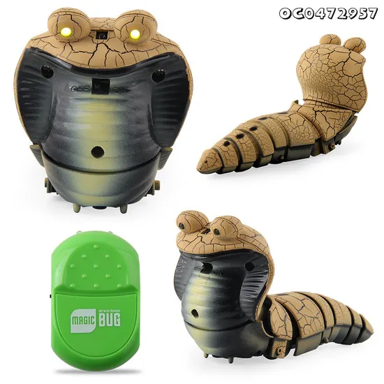 Wholesale Animal Snake Model Animal RC Infrared Remote Control Plastic Toys for Hot Selling