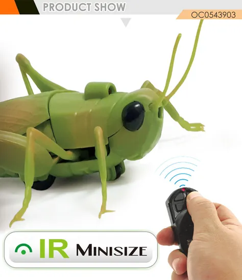 Wholesale Plastic Realistic Insects Model Simulation Infrared Remote Control Electric Plastic Toy