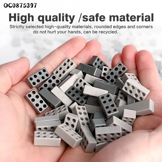 Wholesale Educational 3D Montessori House Building Blocks Model Toy for Kids
