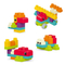 Wholesale Educational 64PCS DIY Soft Kids Big Toy Silicone Building Blocks for Children