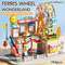 Wholesale Montessori Educational Plastic Popular DIY Building Block Set Toys