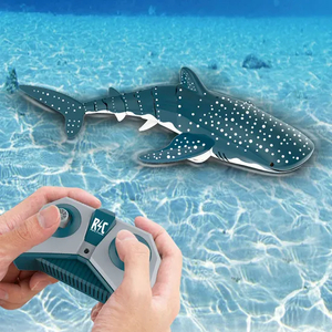 Wholesale Plastic Funny RC Animal Fish Whale Shark Remote Control Water Toy for Kids