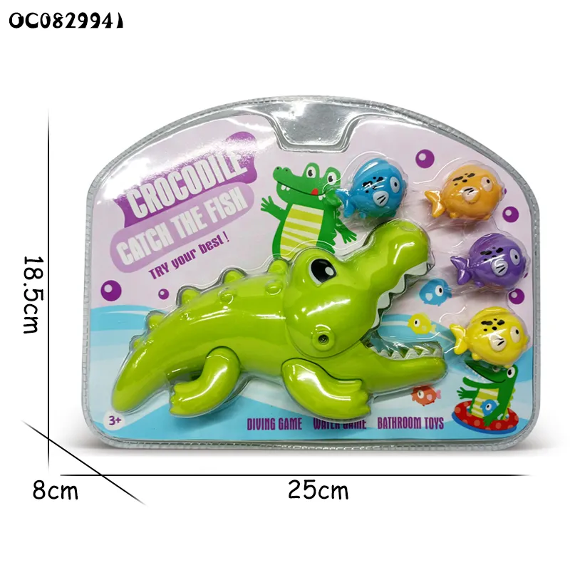 Wholesale Popular Montessori Plastic Animal Fish Catching New Bath Accessories Kids Toys for Playing Water