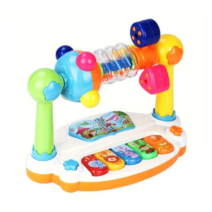 Wholesale Interactive Electronic Musical Keyboard Piano Baby Educational Hand Light Toys for Kids