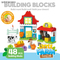Wholesale Educational DIY Garden Plastic Brick Toy House Building Blocks for Kids