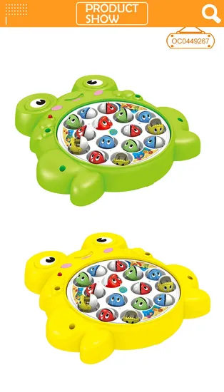 Wholesale Children Montessori Plastic Fishing Funny Baby Kids Fish Toy