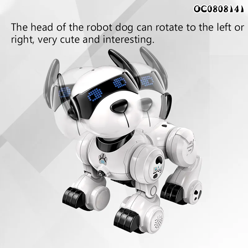 Wholesale Intelligent Smart Interactive Robot Dog Kids Remote Control Dancing Robotic Intelligent Toy Dog