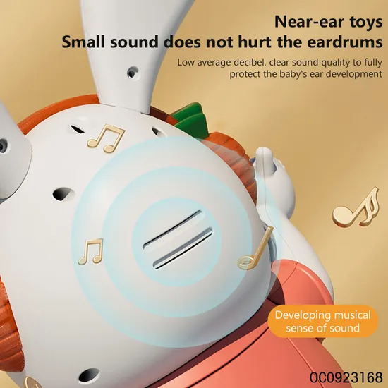 Wholesale Electric Animals Plastic Popular Dancing Rabbit Sing Baby Toys with Lights