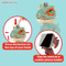 2in1 Mobile Phone Holder Press Button Cute Open Mouth Dinosaur Customizable Toys for Kids Children
