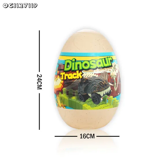 Dinosaur Electric Cars Kids Toy Cars Race Track Adventure Preschool Toddler Baby Toys Assembling Dinosaur Toys for Wholesale