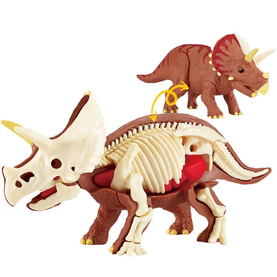 Game DIY Self -Assembled 3D Simulation Dinosaur Skeleton Toy for Preschool