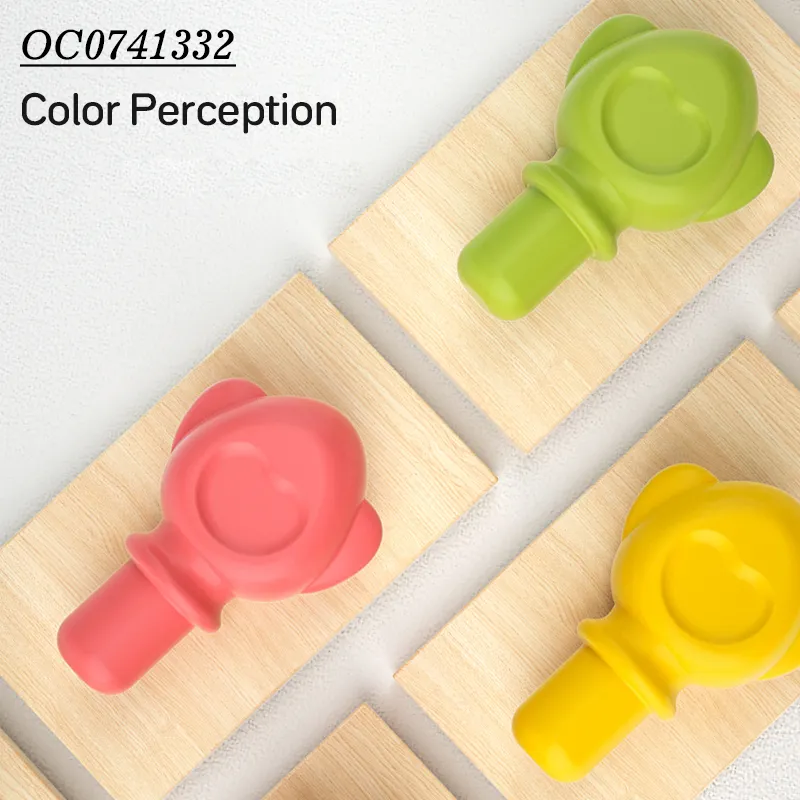 Wholesale Montessori Educational Silicone Baby Toy Building Block