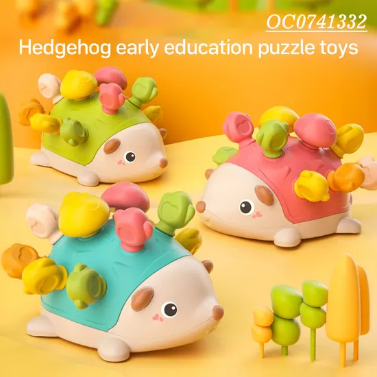 Wholesale Montessori Educational Silicone Baby Toy Building Block