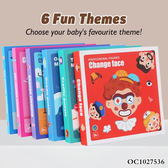 OEM Custom Service Printing Early Learning Preschool Educational Games and Jigsaw Puzzles Toys Toddler Felt Books Toys for Baby Kids