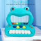 Wholesale Learning Montessori Cartoon Frog Light up Bouncing Ball Electric Music Piano Keyboard Toy