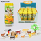 Wholesale Montessori Educational 16PCS Assorted Plastic Rubber Small Set of Children's Toy Farm Animal