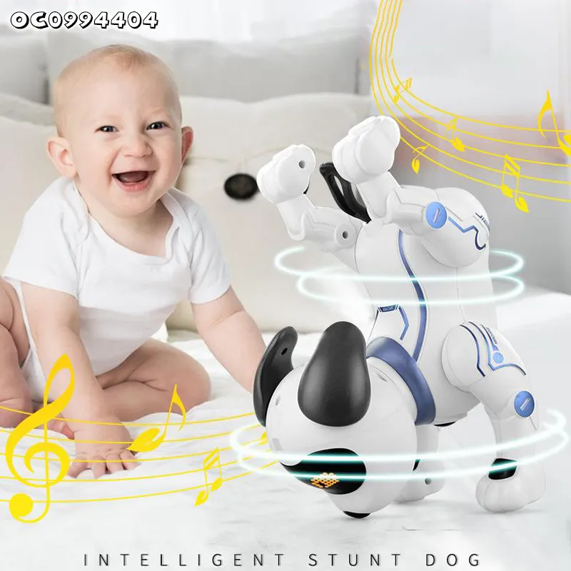 Wholesale Hot Selling Intelligent Smart Remote Control Dancing Electronic RC Pet Robot Toy Dog for Kids