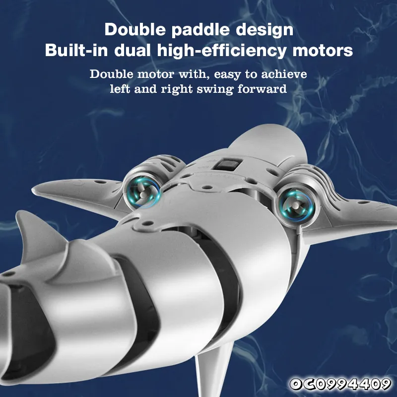 Waterproof Mini Kids Educational RC Simulation Robot Fish Plastic Remote Control Sea Animal Toy