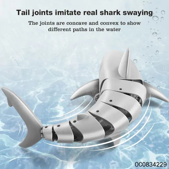 Wholesale Plastic Battery Operated Plastic Animal Shark Toy for Kids
