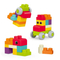 Wholesale Montessori Educational 32PCS Cartoon Animals Popular DIY Soft Baby Building Blocks Toy for Baby