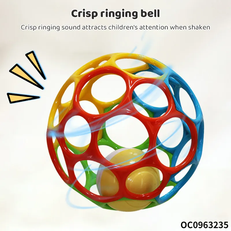 Hand Eye Coordination Hand Rattle Toy Balls Game Montessori New Baby Toys 0-12 Months Item Set Toy