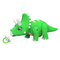 Lighted up Musical Triceratops Electric Toy Walking Dinosaur Toy with Voice Recording Toy