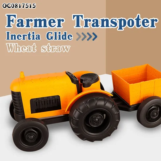 Wholesale Freewheel Water Summer Beach Sand Children Small Farm Trucks Plastic Outdoor Toys