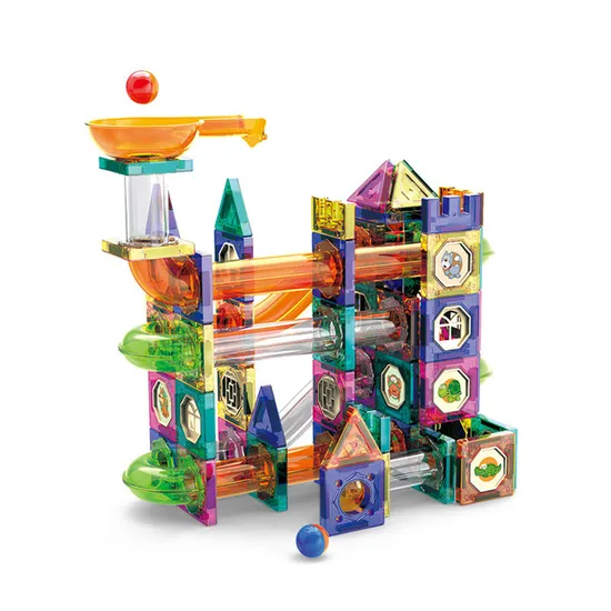 Wholesale Montessori Cheap Creative Magnetic Educational Building Blocks Construction Toy for Kids