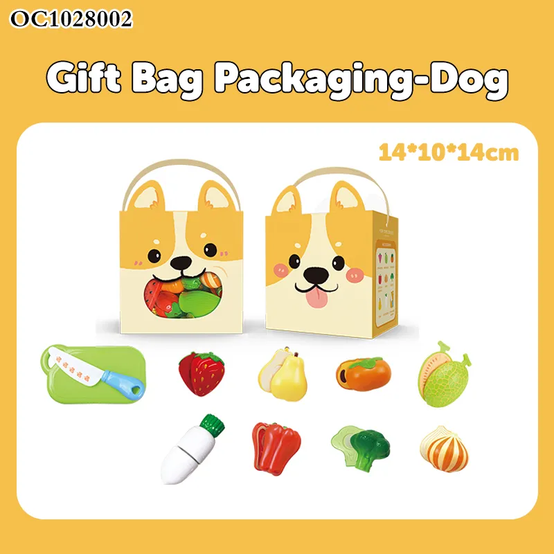 Wholesale Kitchen Pretend Food Cook Funny Plastic Cutting Vegetable and Fruit Cognitive Educational Learning Toys