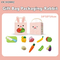 Wholesale Kitchen Pretend Food Cook Funny Plastic Cutting Vegetable and Fruit Cognitive Educational Learning Toys