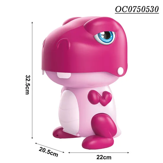 Wholesale Dinosaur Beauty Role Pretend Play Baby Dressing Table Beauty Makeup Toy for Girls