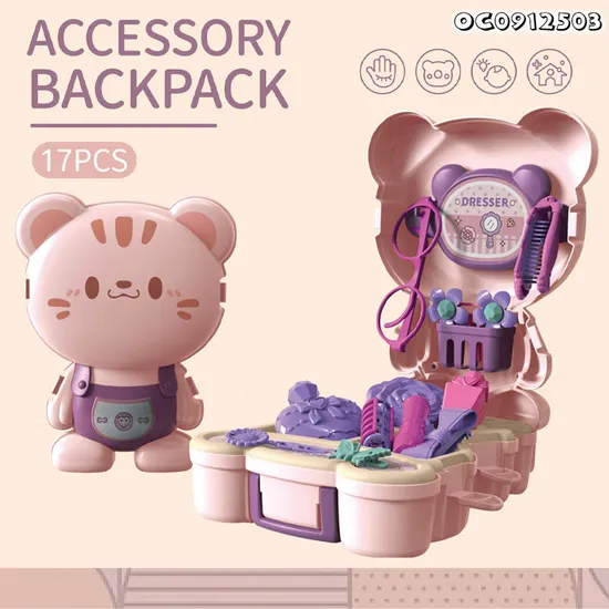 Children Pretend Princess Dress up Fashion Girls Gift Beauty Play Set Makeup Toys