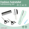Portable Electric Hair Styling Tools Straightener Haircut Kits Kids Hair Salon Beauty Set Beauty Fashion Toys Girls Tool Toys