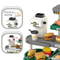 Wholesale Funny Pretend Play Children's Plastic Mini Kitchen Fast Food Shop Toys