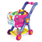 Children Mall Play Indoor Center Supermarket Role Kids Role Play Set Shopping Shop Trolley Simulation Cart Toy with Accessories