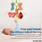 Wholesale Lovely Educational Soft Bee Toy Mobile Hanging Baby Teether Toys